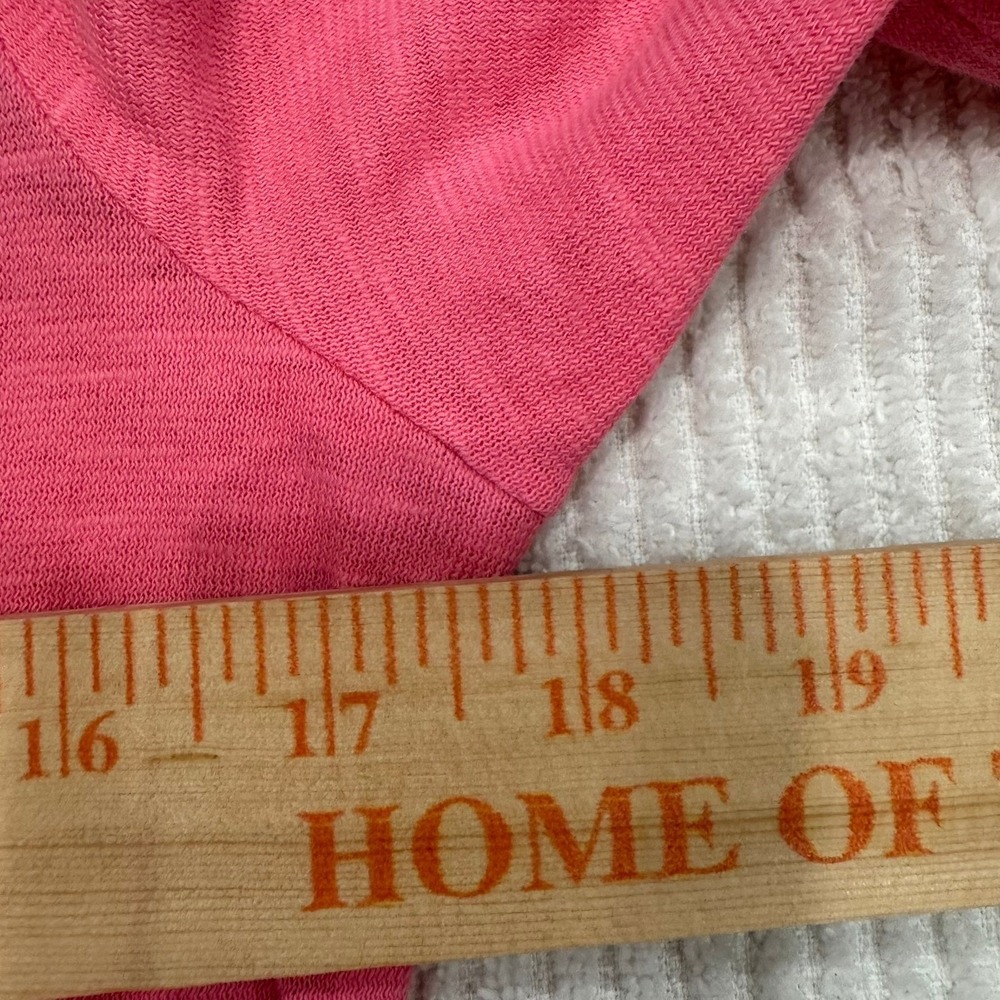 Lilly Pulitzer Pink Cotton Gold Soutache Embroidery Tunic Top Long Sleeve Small - Picture 6 of 9